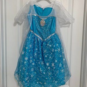 Girls Halloween Costume - Elsa with lights and Music